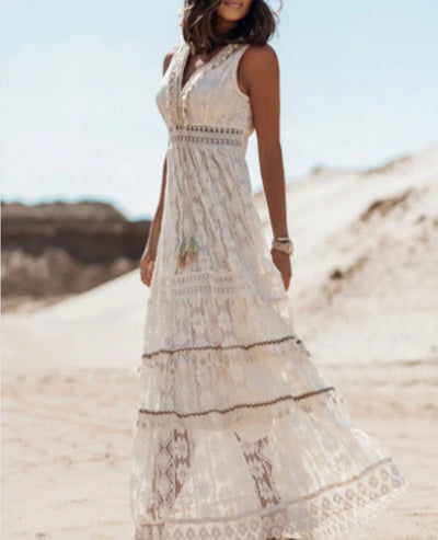 Carmina™ | Vestido Elegante Estilo Boho