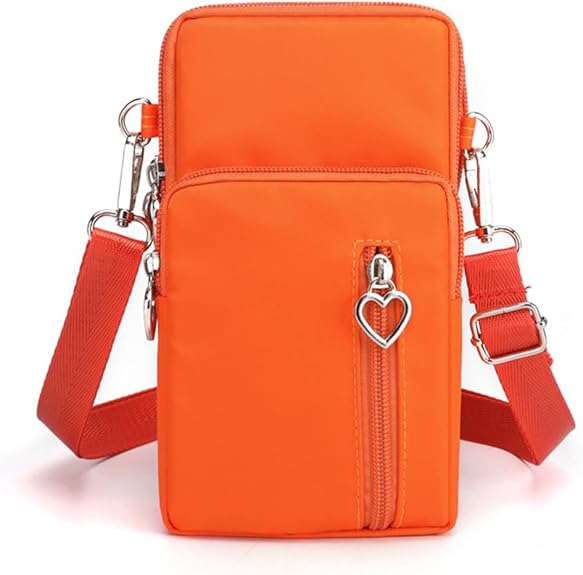 Camila™ | Bolsa Crossbody de Nylon Impermeable con Funda para Teléfono y Multifuncional