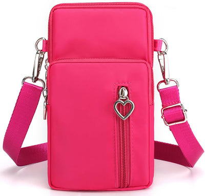 Camila™ | Bolsa Crossbody de Nylon Impermeable con Funda para Teléfono y Multifuncional