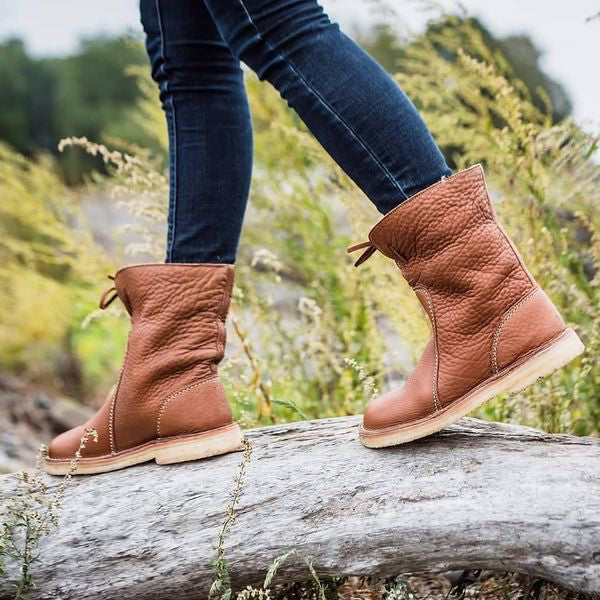 SnowyStep™ | Botas Cortas de Invierno Acolchadas con Forro Polar para Mujer