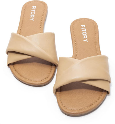 Ruby™ | Sandalias Planas de Cuero Suave para la Comodidad del Verano