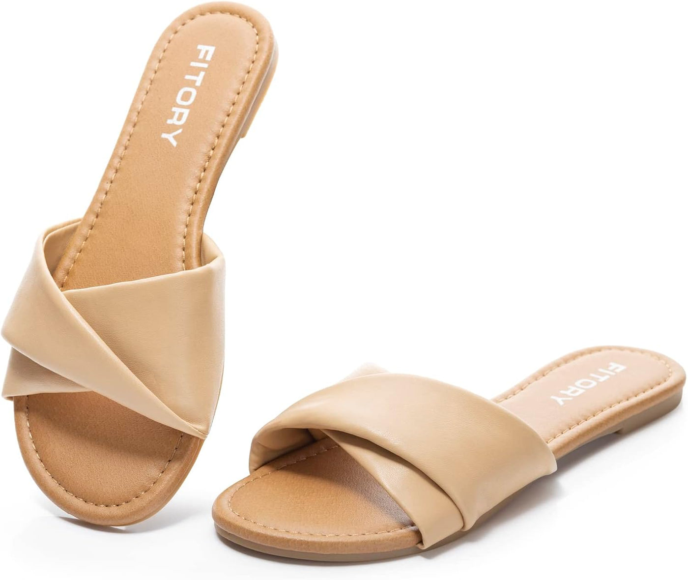 Ruby™ | Sandalias Planas de Cuero Suave para la Comodidad del Verano