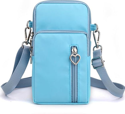 Camila™ | Bolsa Crossbody de Nylon Impermeable con Funda para Teléfono y Multifuncional