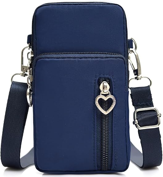 Camila™ | Bolsa Crossbody de Nylon Impermeable con Funda para Teléfono y Multifuncional