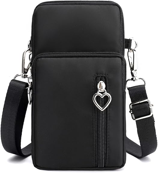 Camila™ | Bolsa Crossbody de Nylon Impermeable con Funda para Teléfono y Multifuncional