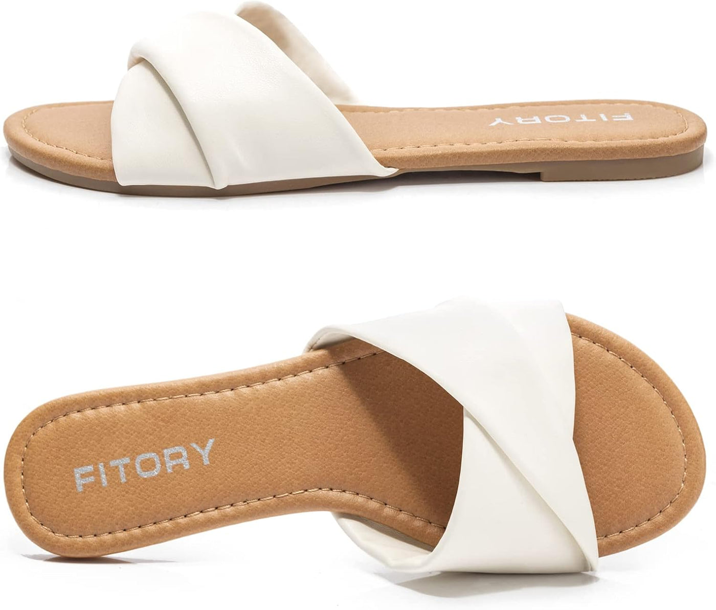 Ruby™ | Sandalias Planas de Cuero Suave para la Comodidad del Verano