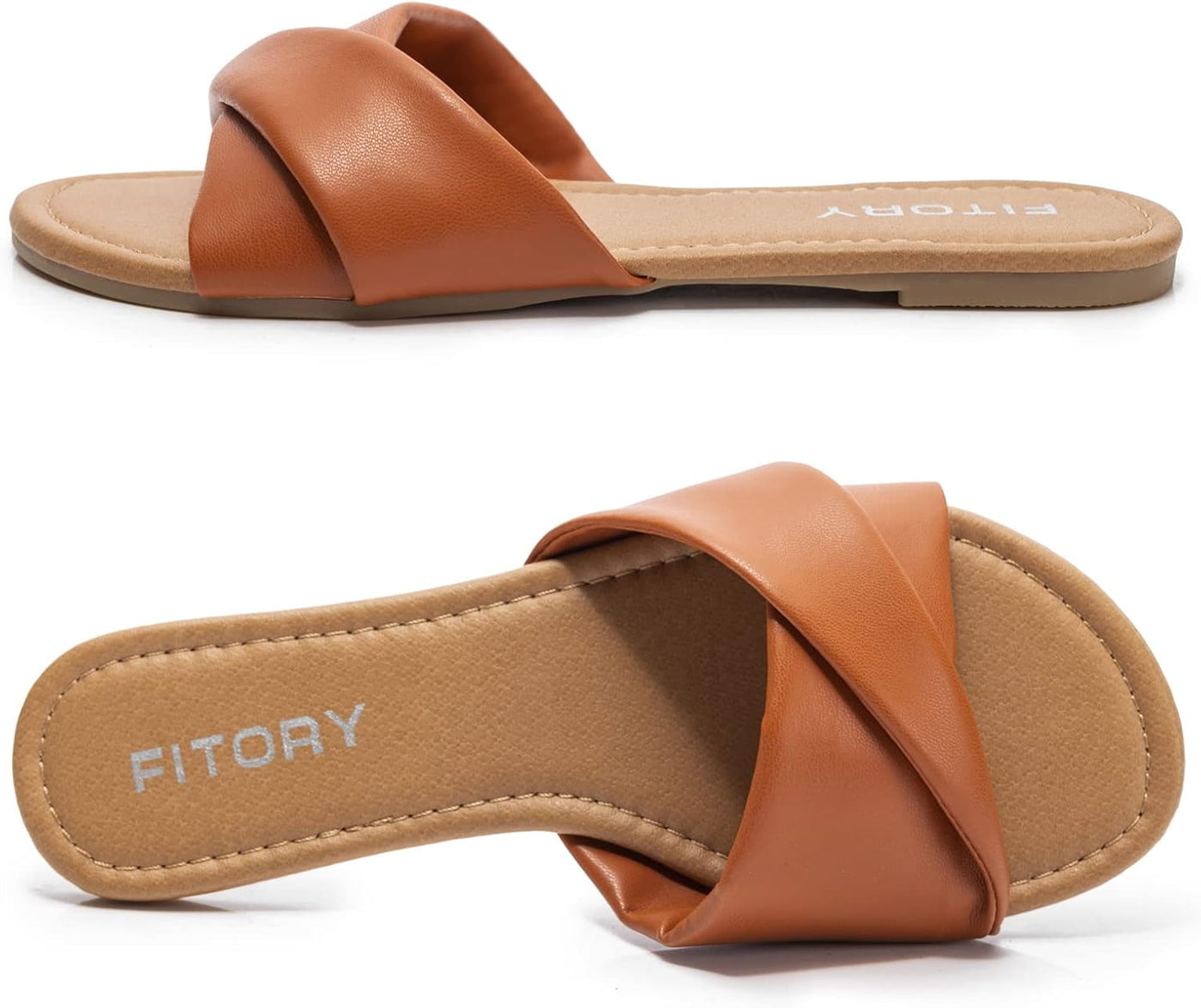 Ruby™ | Sandalias Planas de Cuero Suave para la Comodidad del Verano