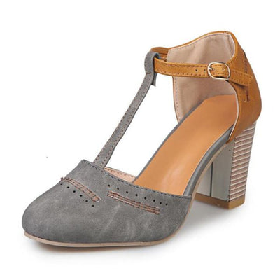 RetroStep™ | Sandalias de Tacón Alto Chunky para Mujer