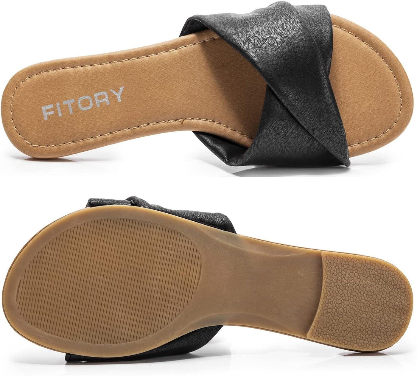 Ruby™ | Sandalias Planas de Cuero Suave para la Comodidad del Verano