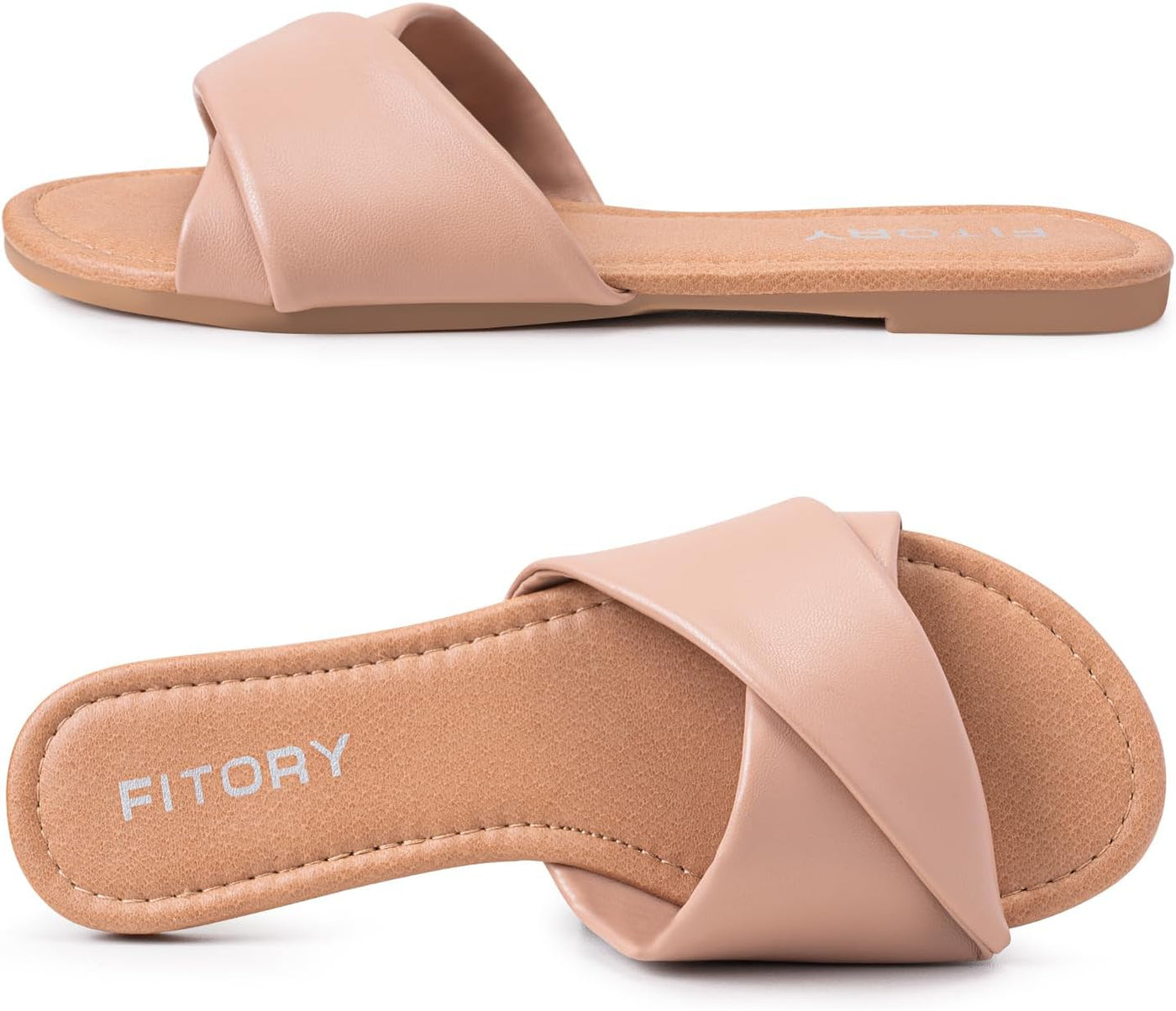 Ruby™ | Sandalias Planas de Cuero Suave para la Comodidad del Verano