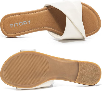 Ruby™ | Sandalias Planas de Cuero Suave para la Comodidad del Verano