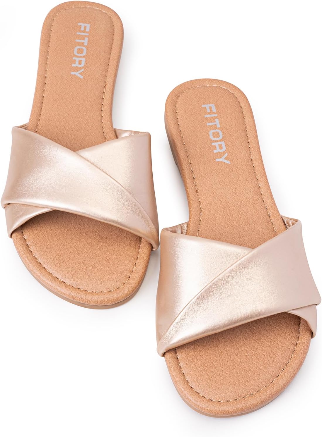 Ruby™ | Sandalias Planas de Cuero Suave para la Comodidad del Verano