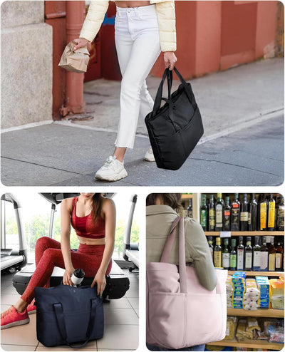 Elara™ | Bolsa Tote Plegable con Cremallera - Elegante y Espaciosa