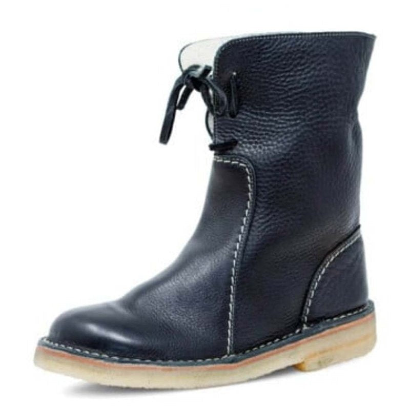 SnowyStep™ | Botas Cortas de Invierno Acolchadas con Forro Polar para Mujer