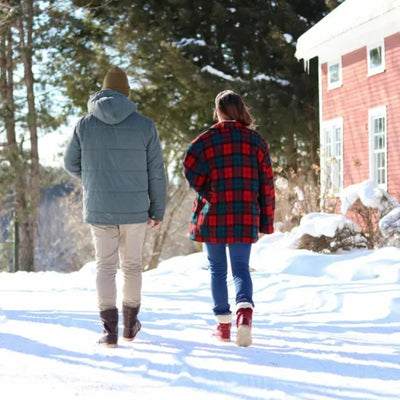 SnowyStep™ | Botas Cortas de Invierno Acolchadas con Forro Polar para Mujer