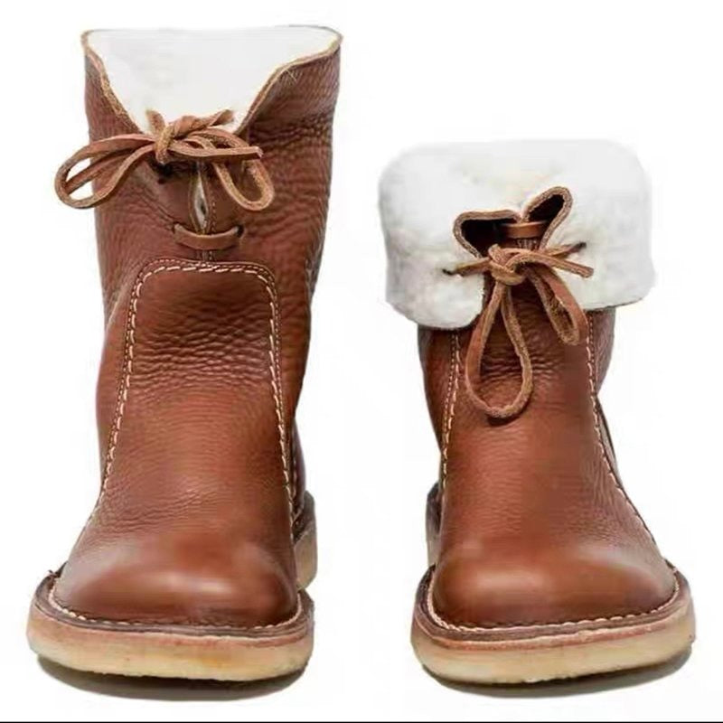 SnowyStep™ | Botas Cortas de Invierno Acolchadas con Forro Polar para Mujer